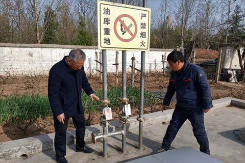 助力企業(yè)隱患排查 蘭考應急來“加油”